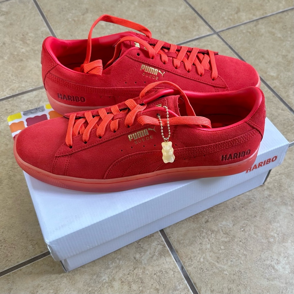 PUMA x Haribo Suede Red Size 12
